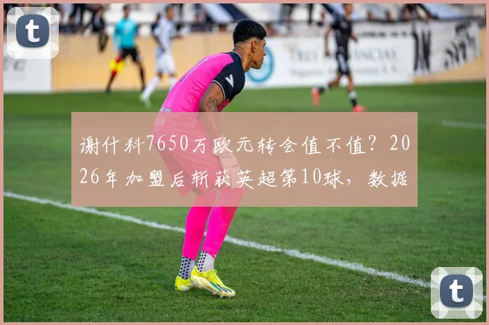 谢什科7650万欧元转会值不值？2026年加盟后斩获英超第10球，数据深度盘点与表现分析